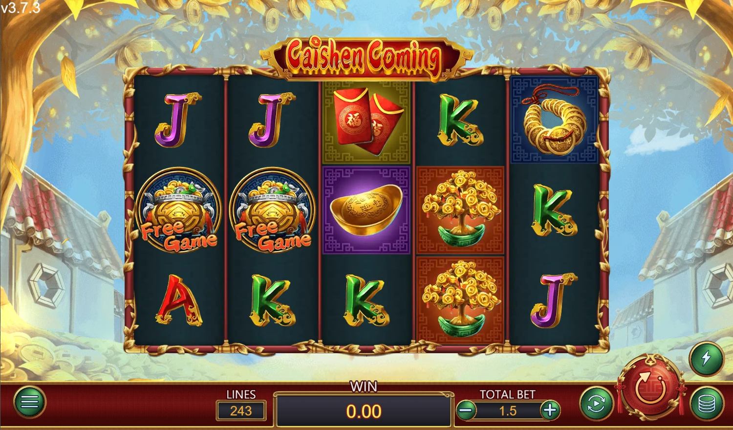Caishen Coming Slot Gameplay
