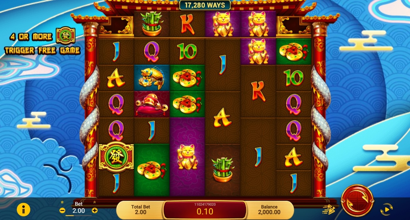 Caishen Deluxe Maxways Slot Gameplay