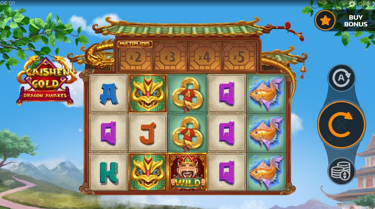 Caishen Gold Slot Gameplay