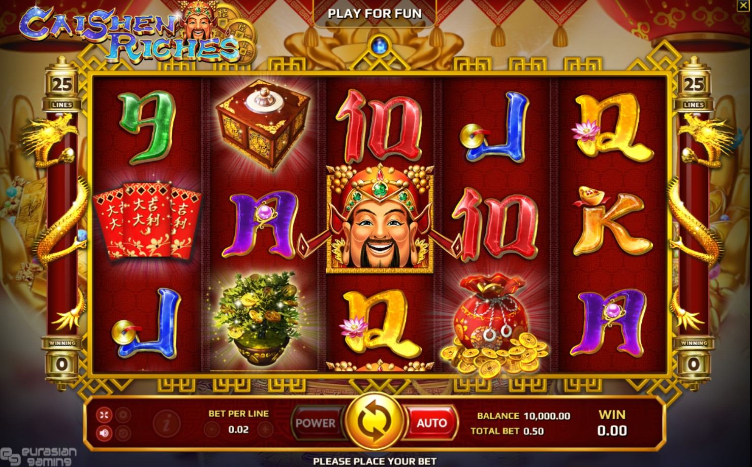 Caishen Riches Slot Gameplay