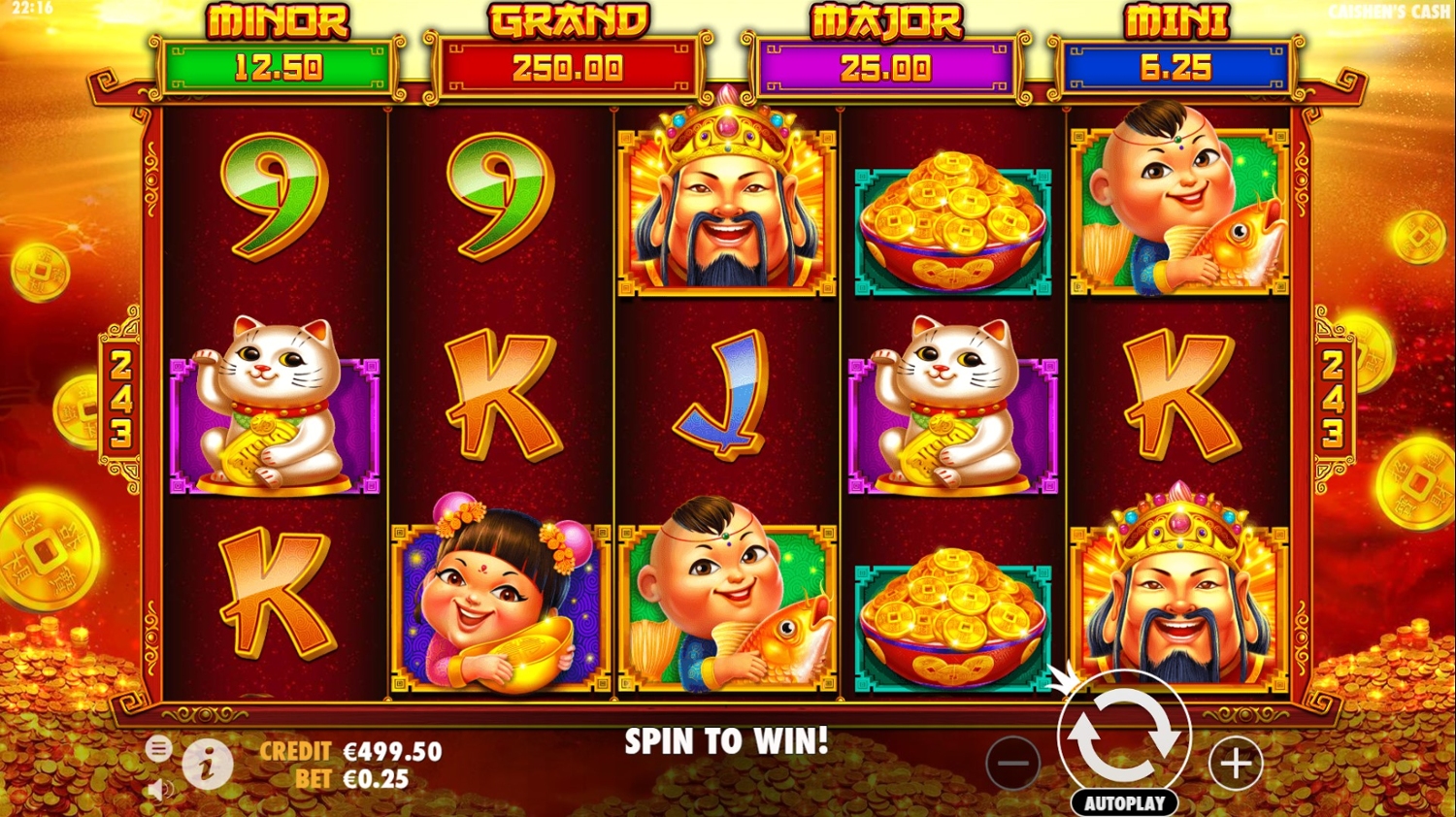 Caishens Cash Slot Gameplay