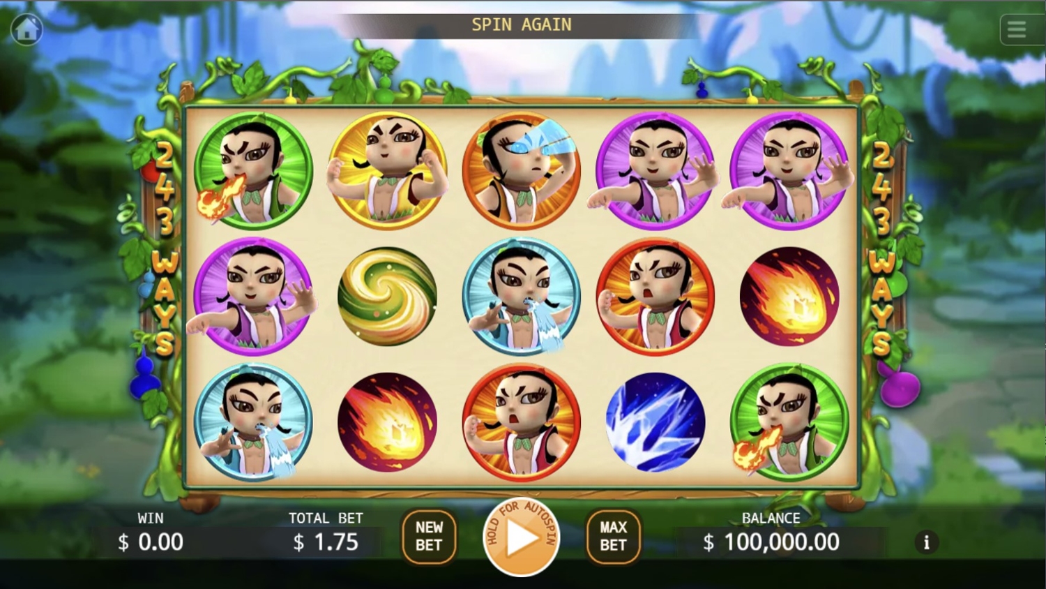Calabash Boys Slot Gameplay