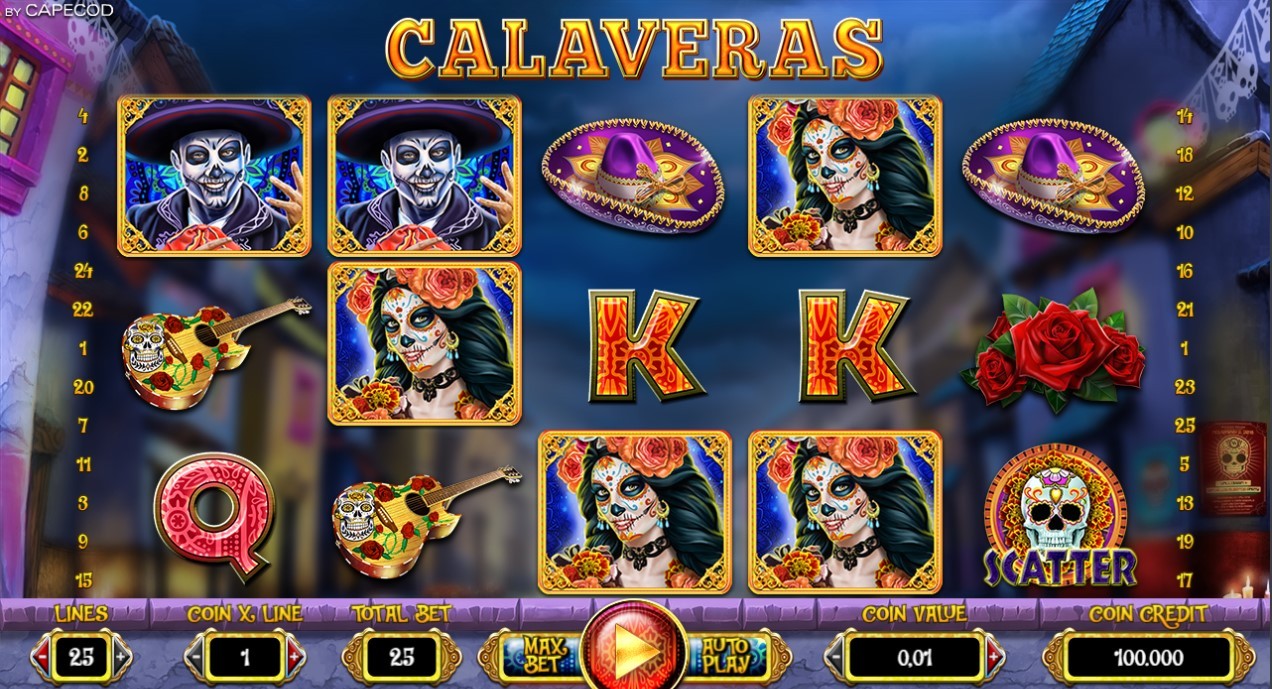 Calaveras Slot Gameplay