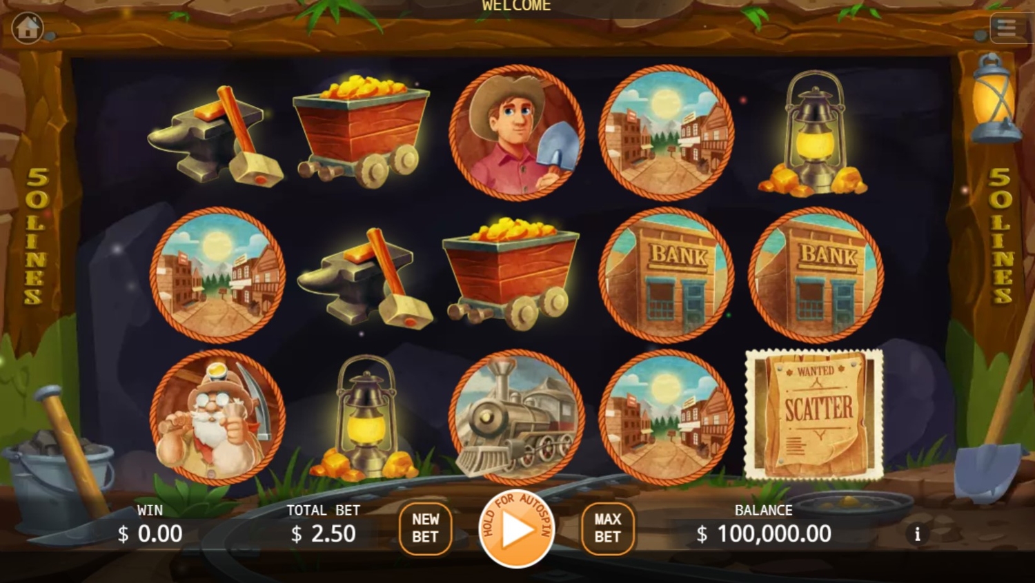 California Gold Rush Slot Gameplay
