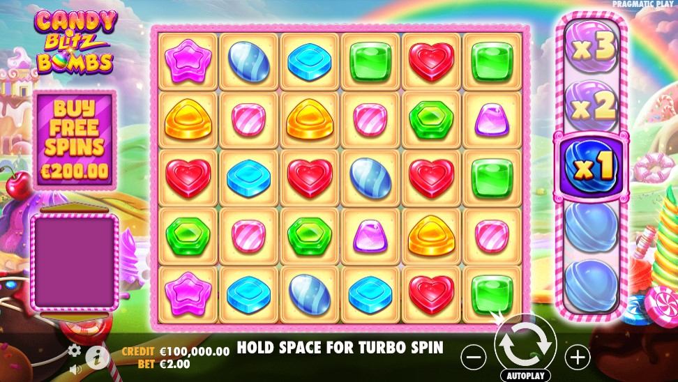 Candy Blitz Bombs Slot Gameplay