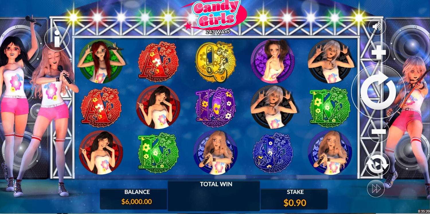 Candy Girl Slot Gameplay