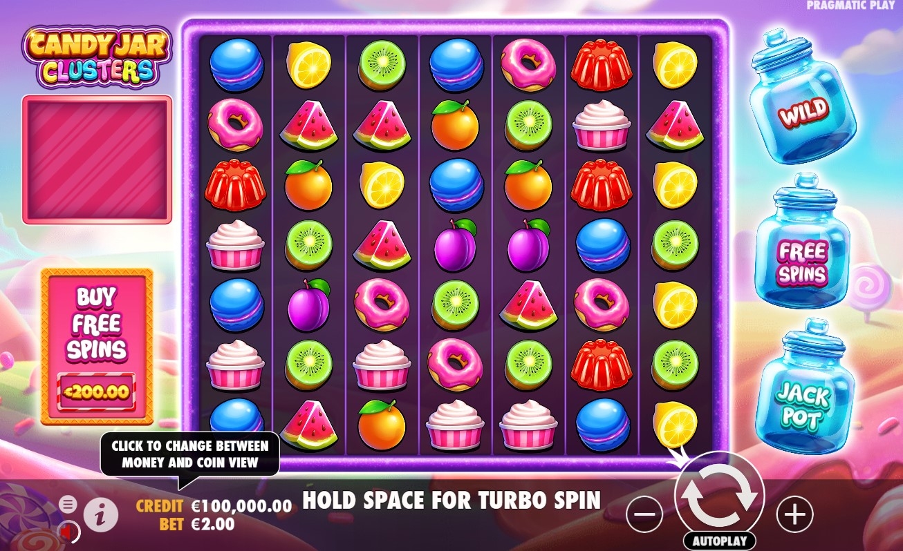 Candy Jar Clusters Slot Gameplay
