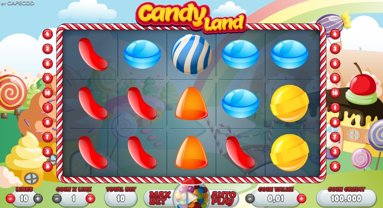 Candy Land Slot Gameplay