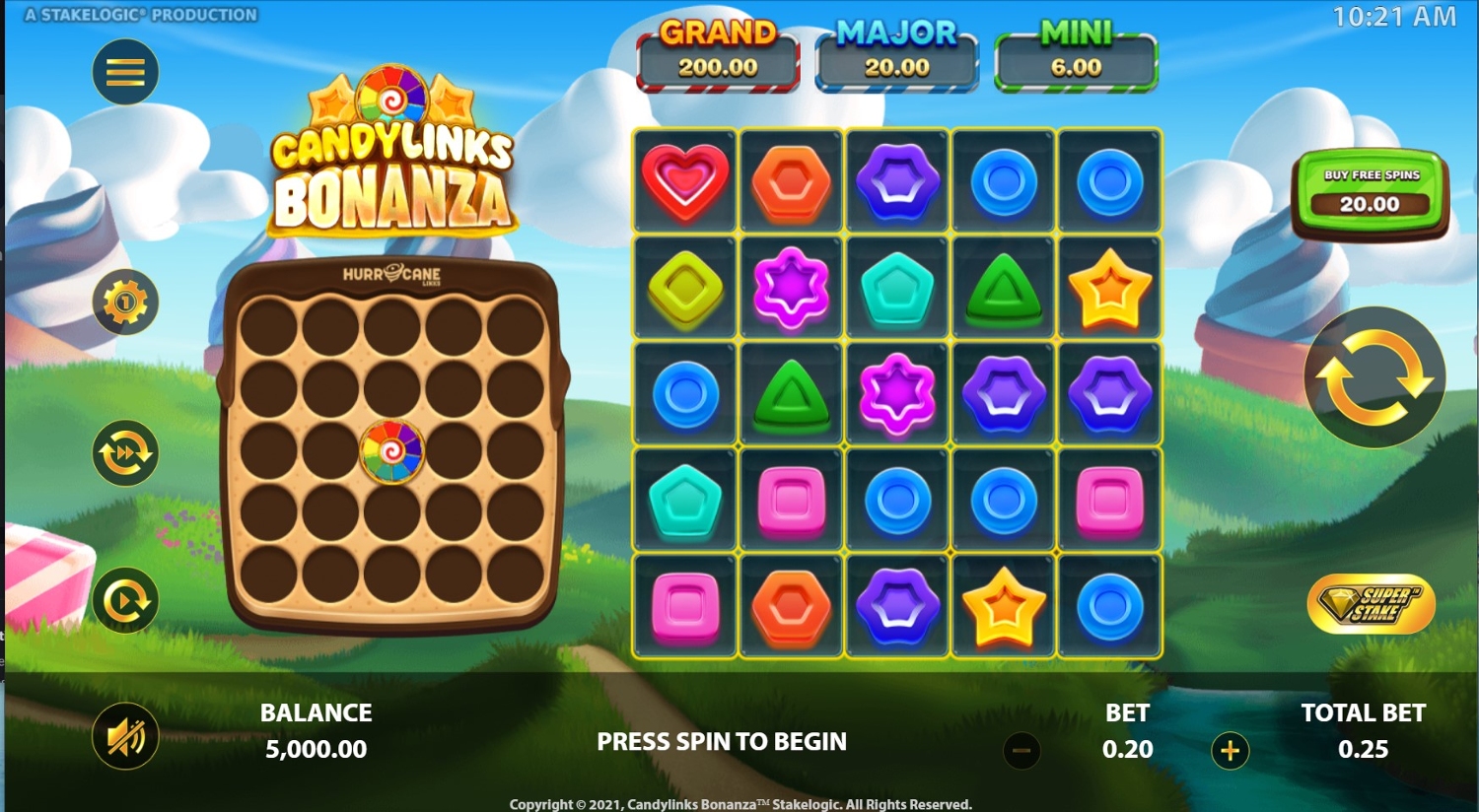 Candy Links Bonanza Slot Gameplay