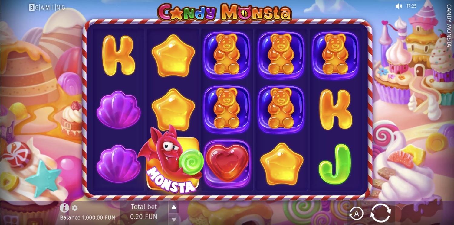 Candy Monsta Slot Gameplay