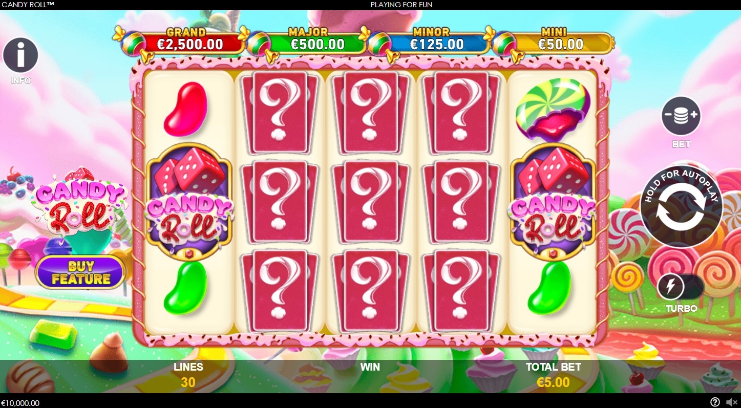 Candy Roll Slot Gameplay
