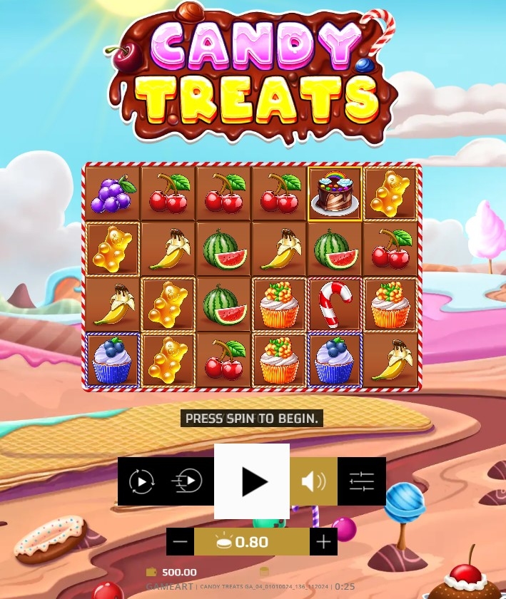 Candy Treats Slot Gameplay
