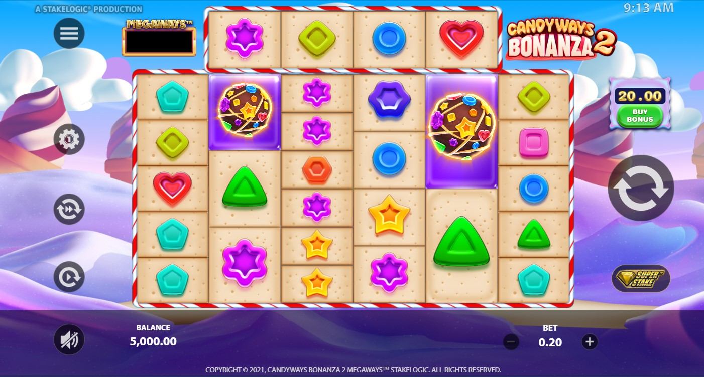 Candyways Bonanza 2 Megaways Slot Gameplay