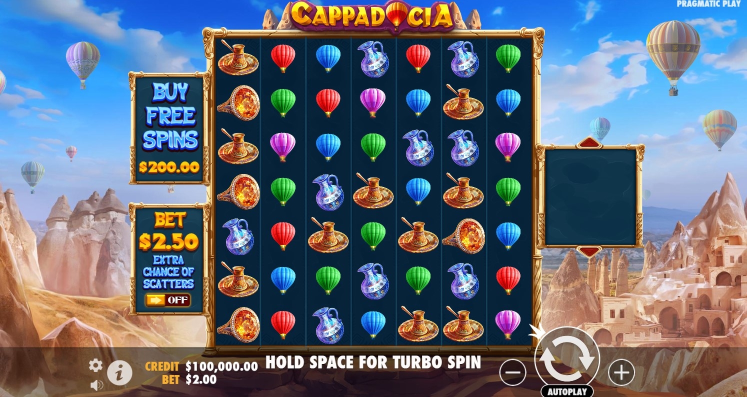 Cappadocia Slot Gameplay