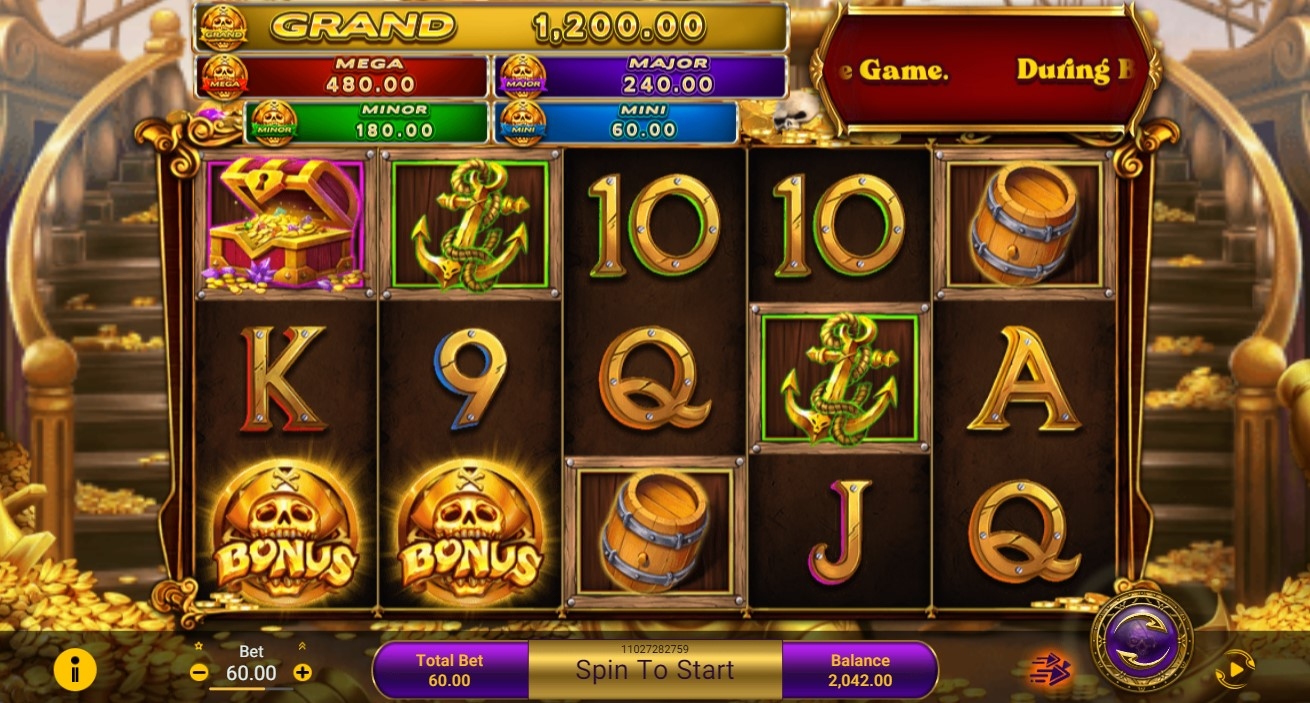 Captain Golds Slot Gameplay