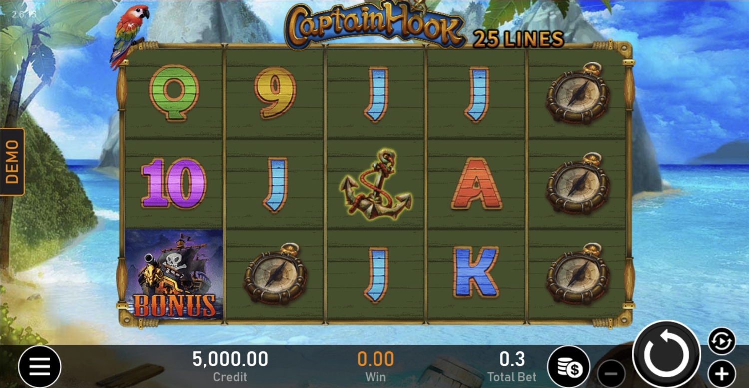 Captain Hook Slot Gameplay