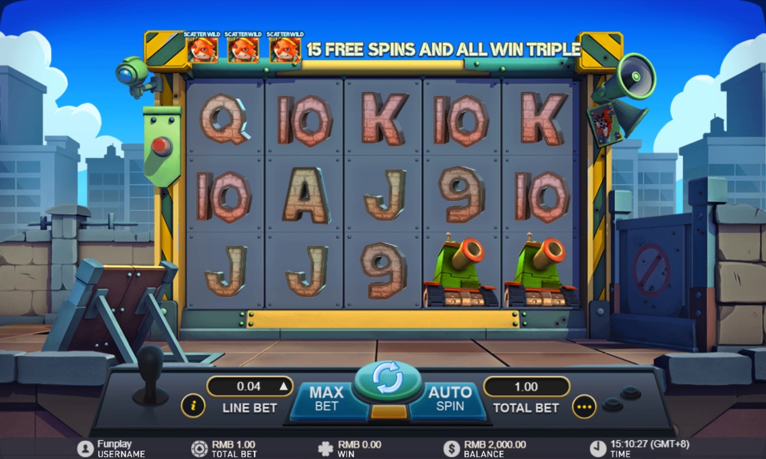 Captain Rabbit Slot Gameplay