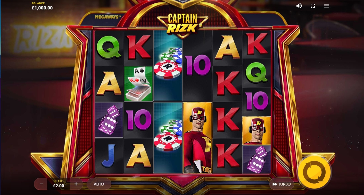 Captain Rizk Megaways Slot Gameplay