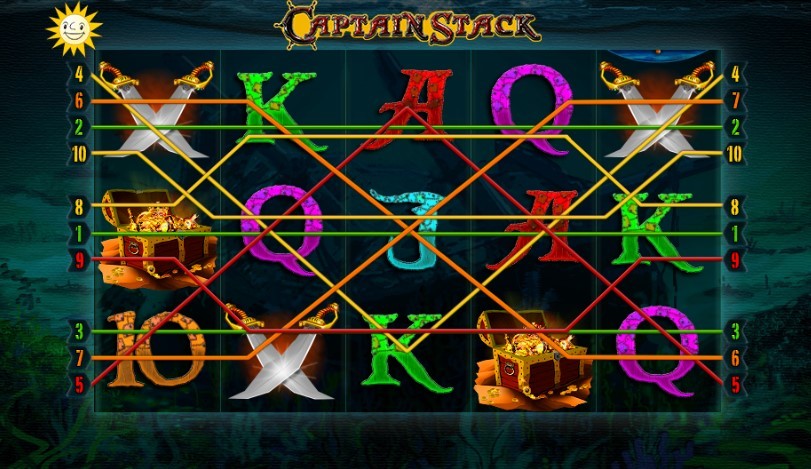 Captain Stack Slot Gameplay