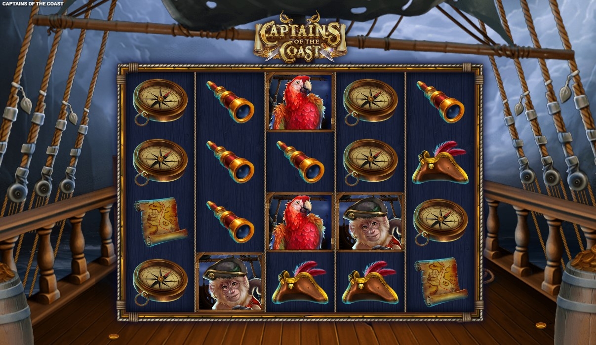 Captains of the Coast Slot Gameplay