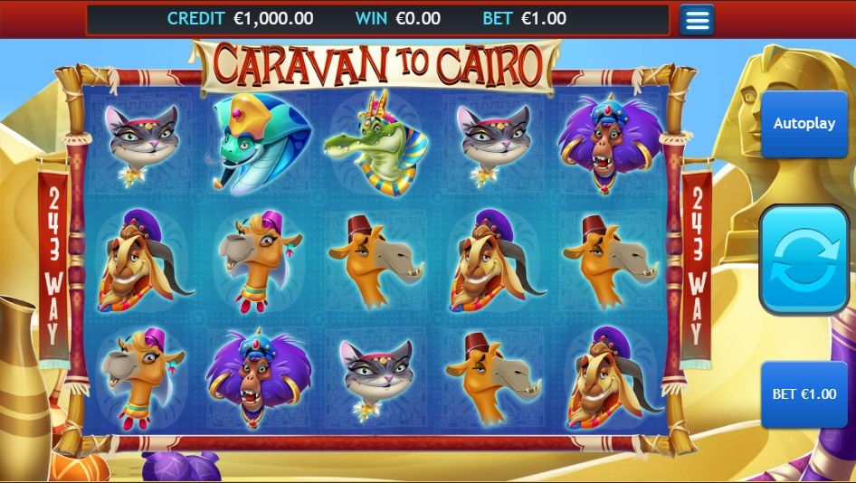 Caravan to Cairo Slot Gameplay
