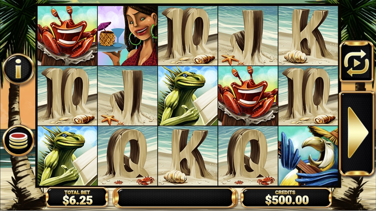 Caribbean Paradise Slot Gameplay