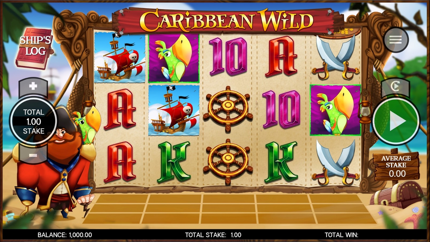 Caribbean Wild Slot Gameplay