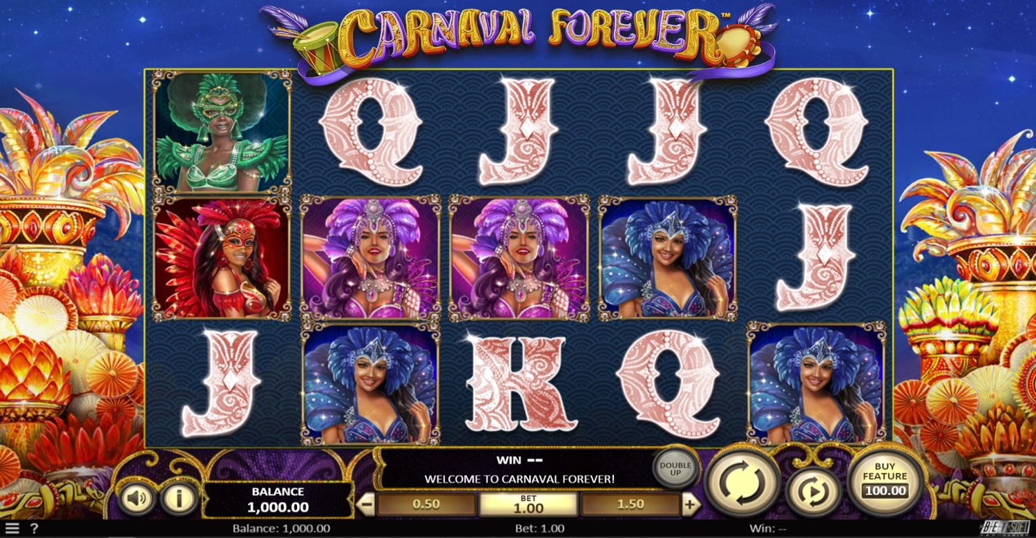 Carnaval Forever Slot Gameplay
