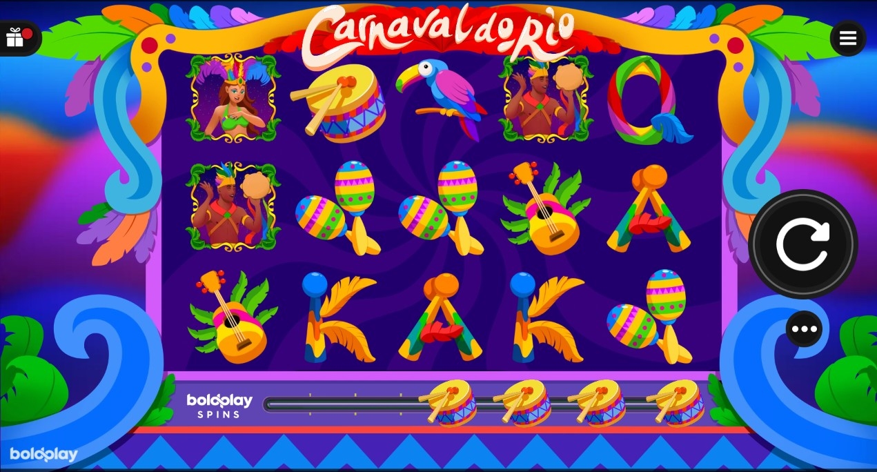 Carnaval do Rio Slot Gameplay