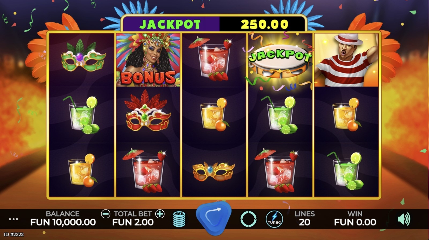 Carnival Beauties Slot Gameplay