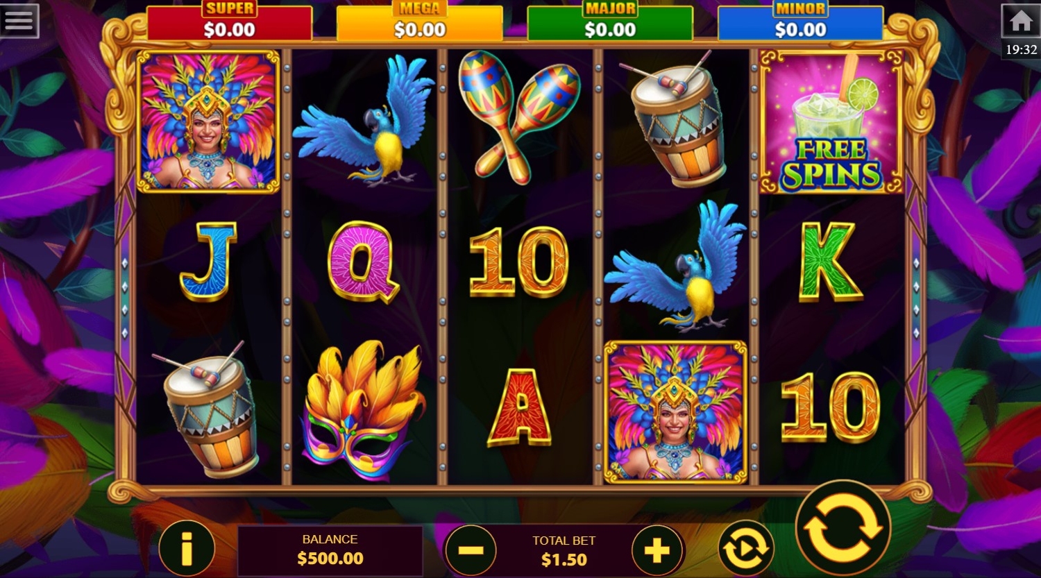 Carnival Rio Slot Gameplay