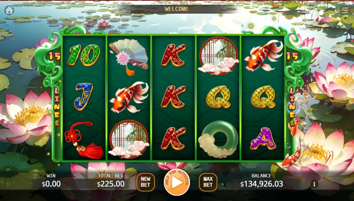Carp Princess Slot Gameplay