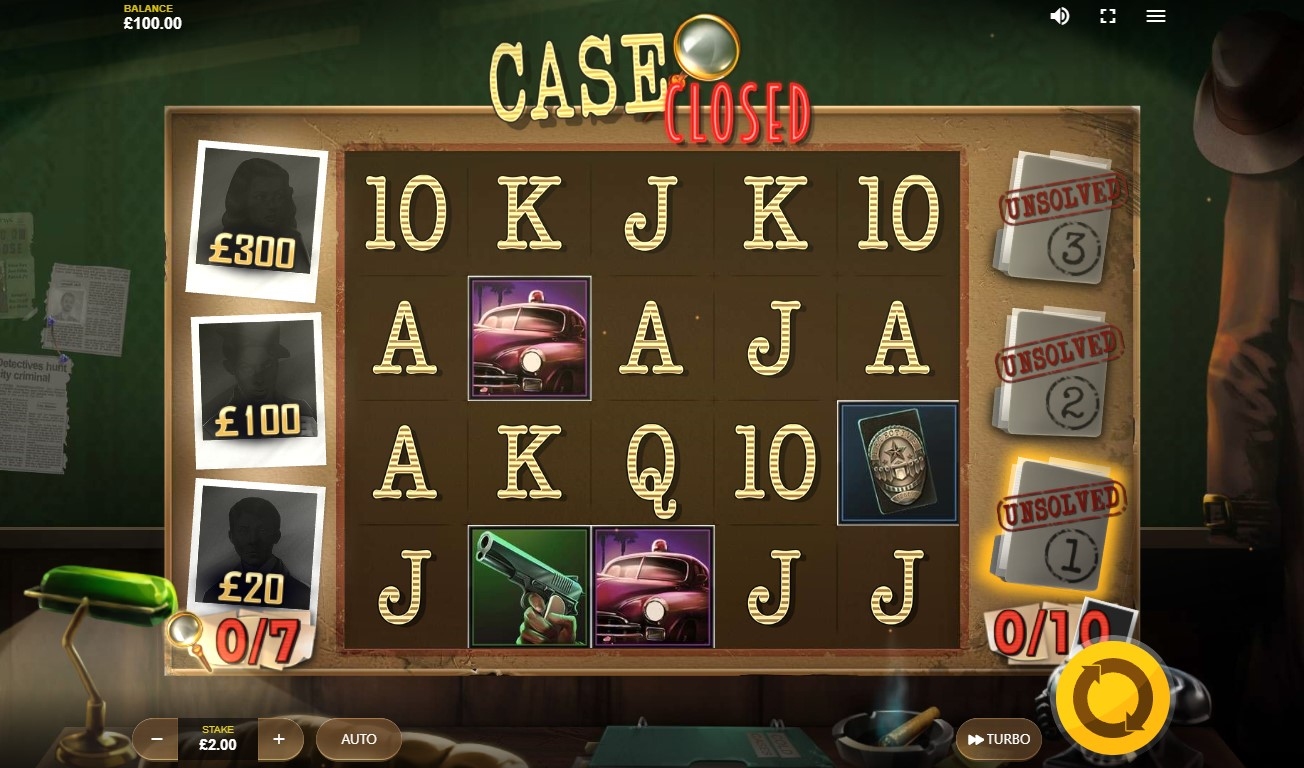 Case Closed Slot Gameplay