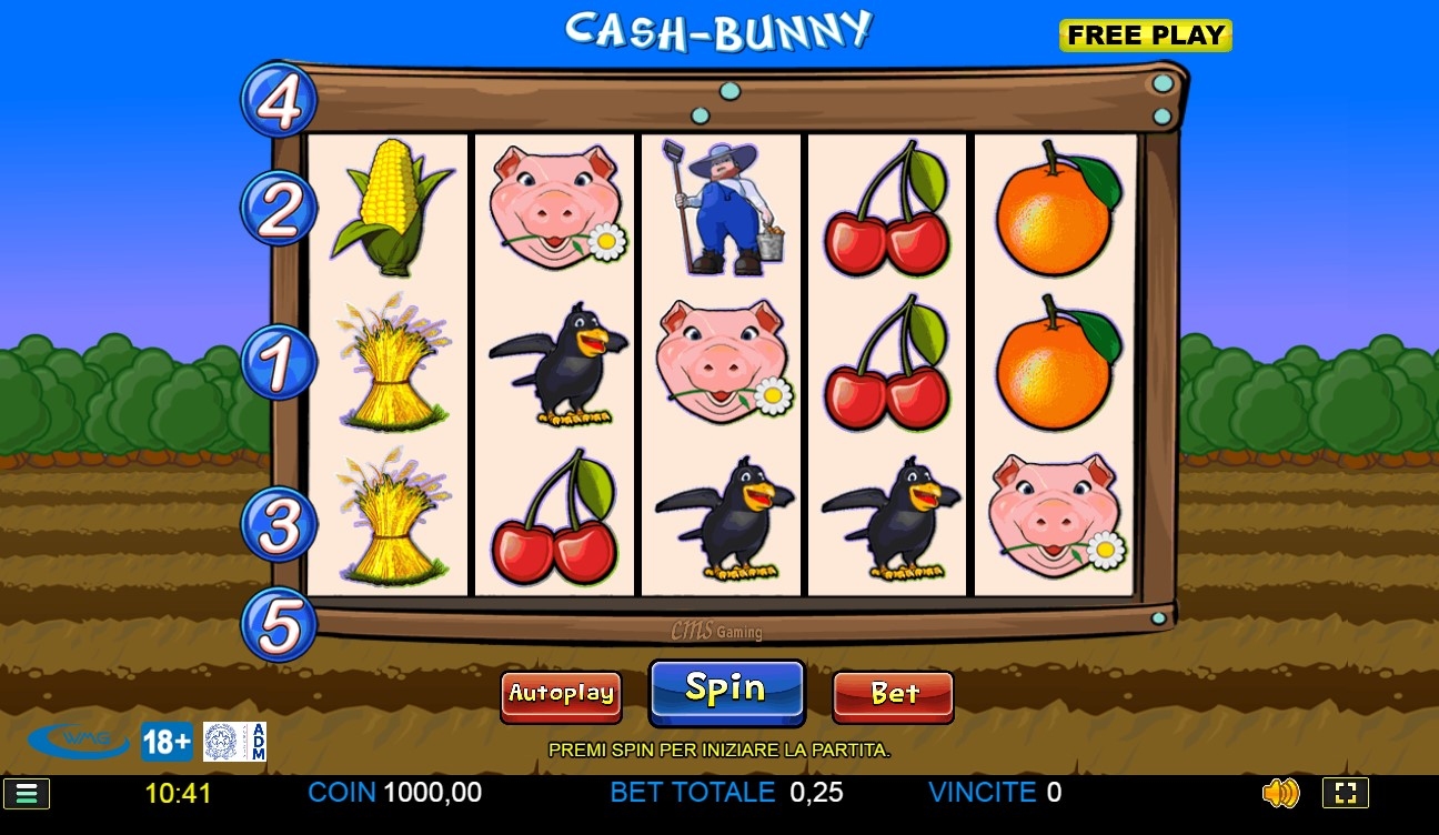 Cash Bunny Slot Gameplay