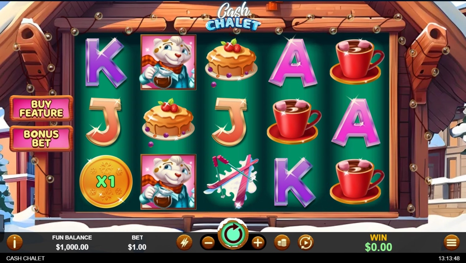 Cash Chalet Slot Gameplay