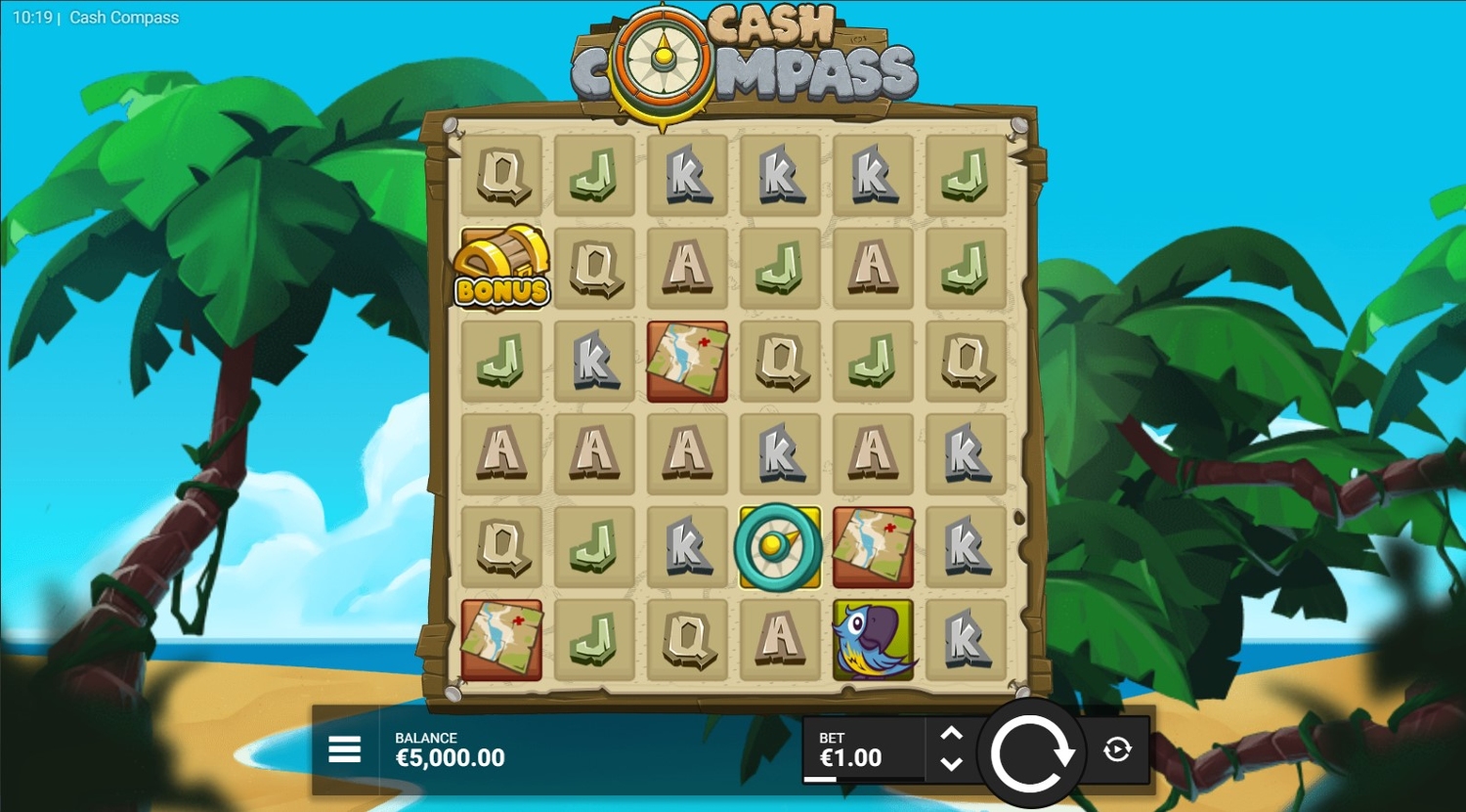 Cash Compass Slot Gameplay