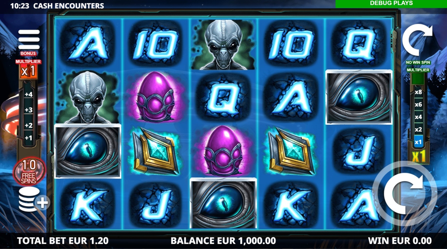 Cash Encounter Slot Gameplay