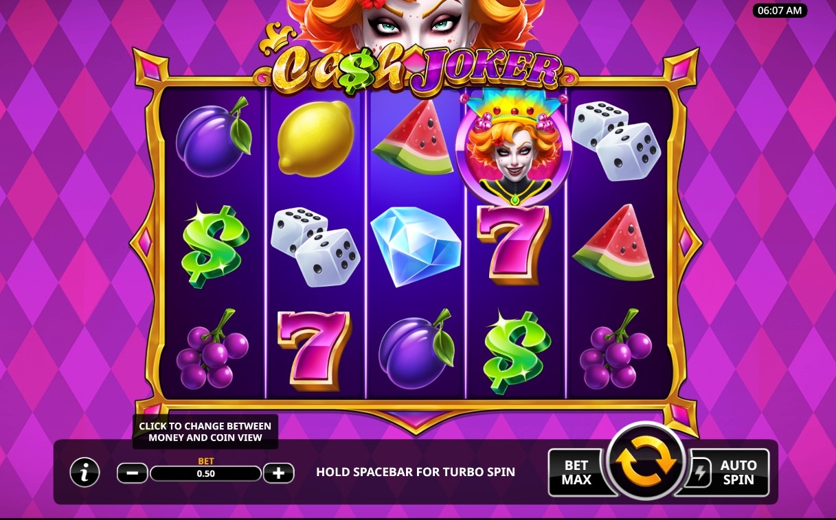 Cash Joker Slot Gameplay