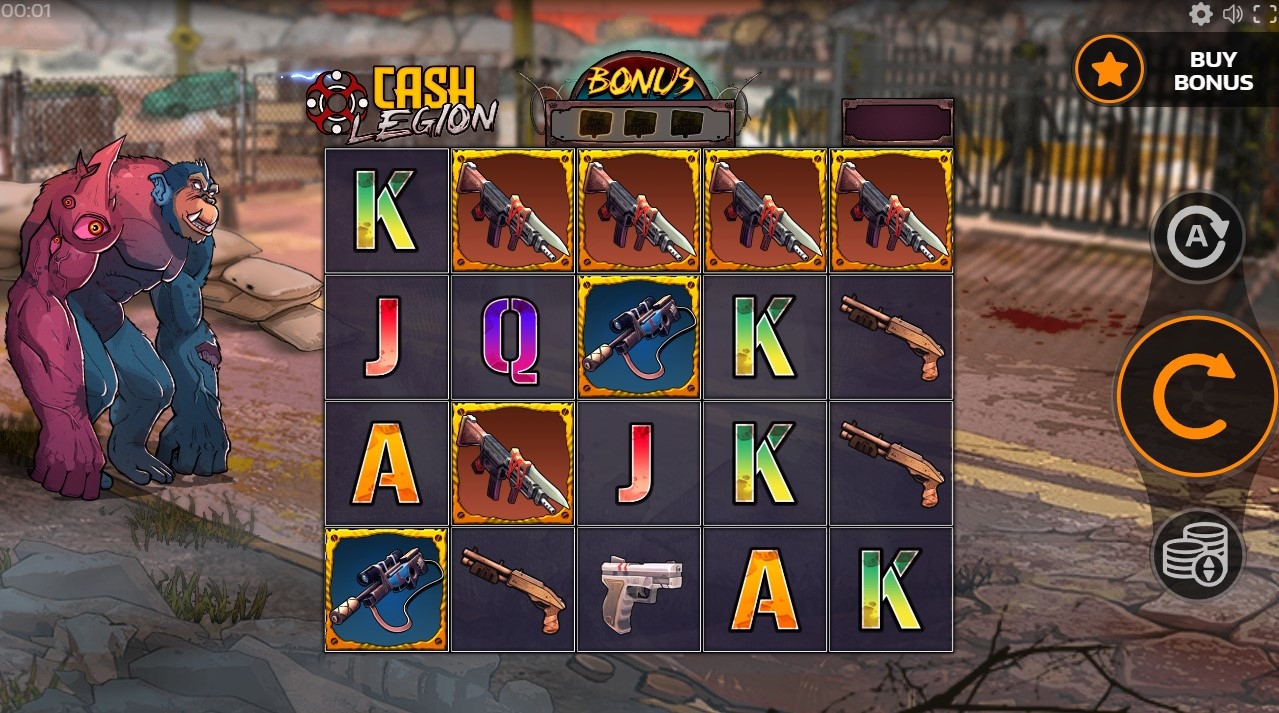 Cash Legion Slot Gameplay