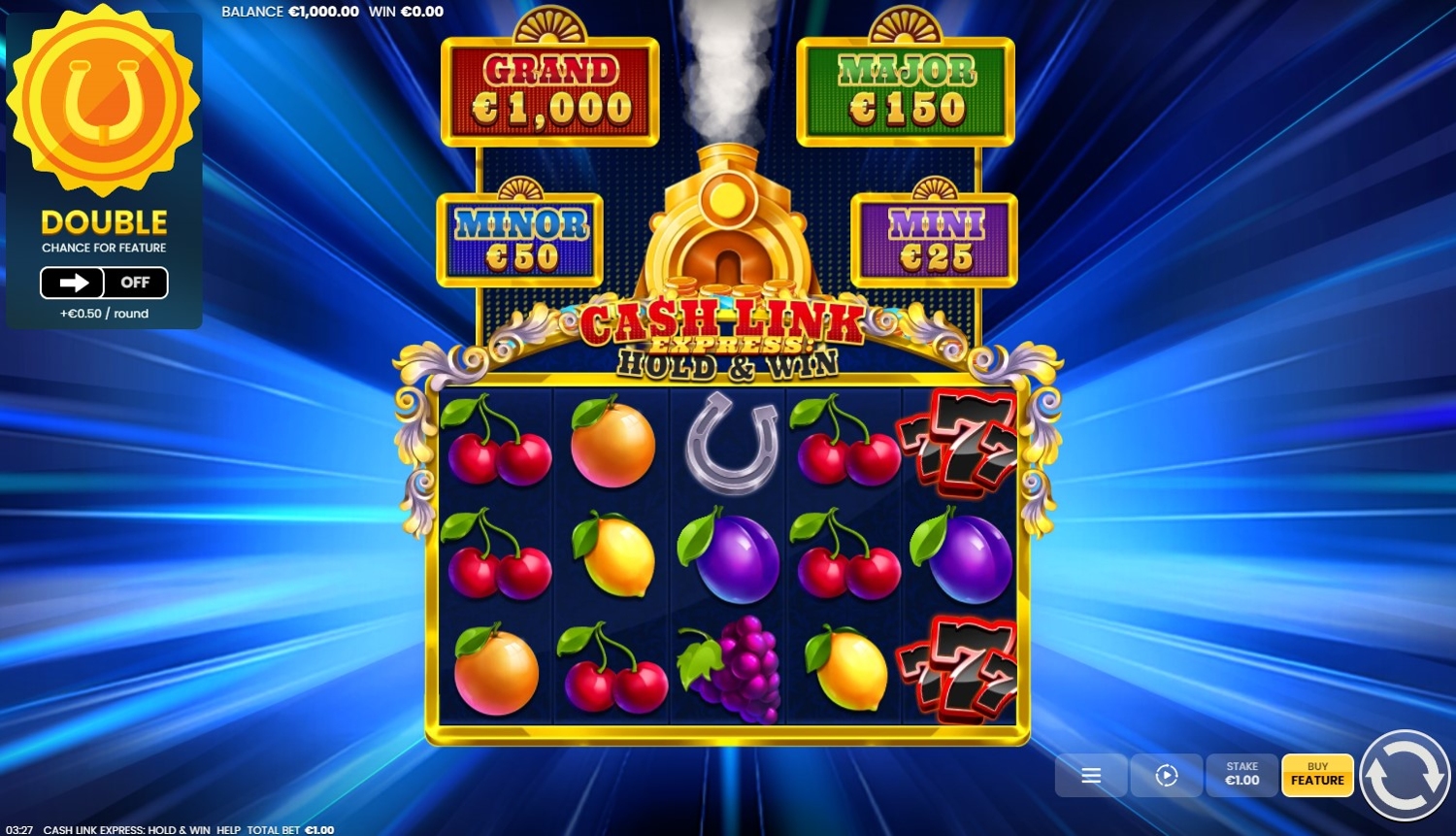 Cash Link Express: Hold and Win Slot Gameplay