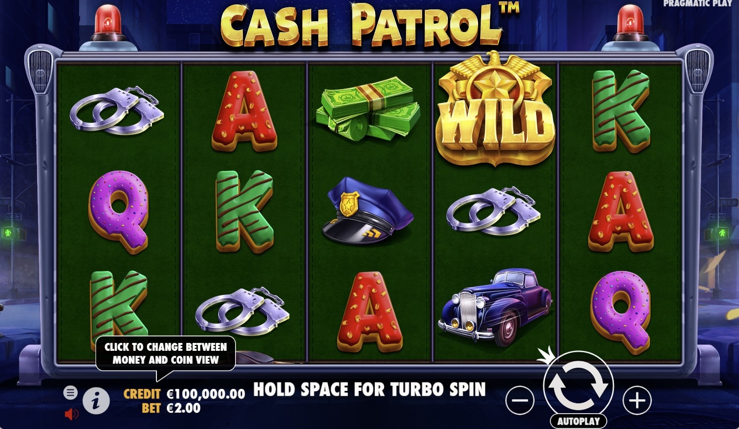 Cash Patrol Slot Gameplay