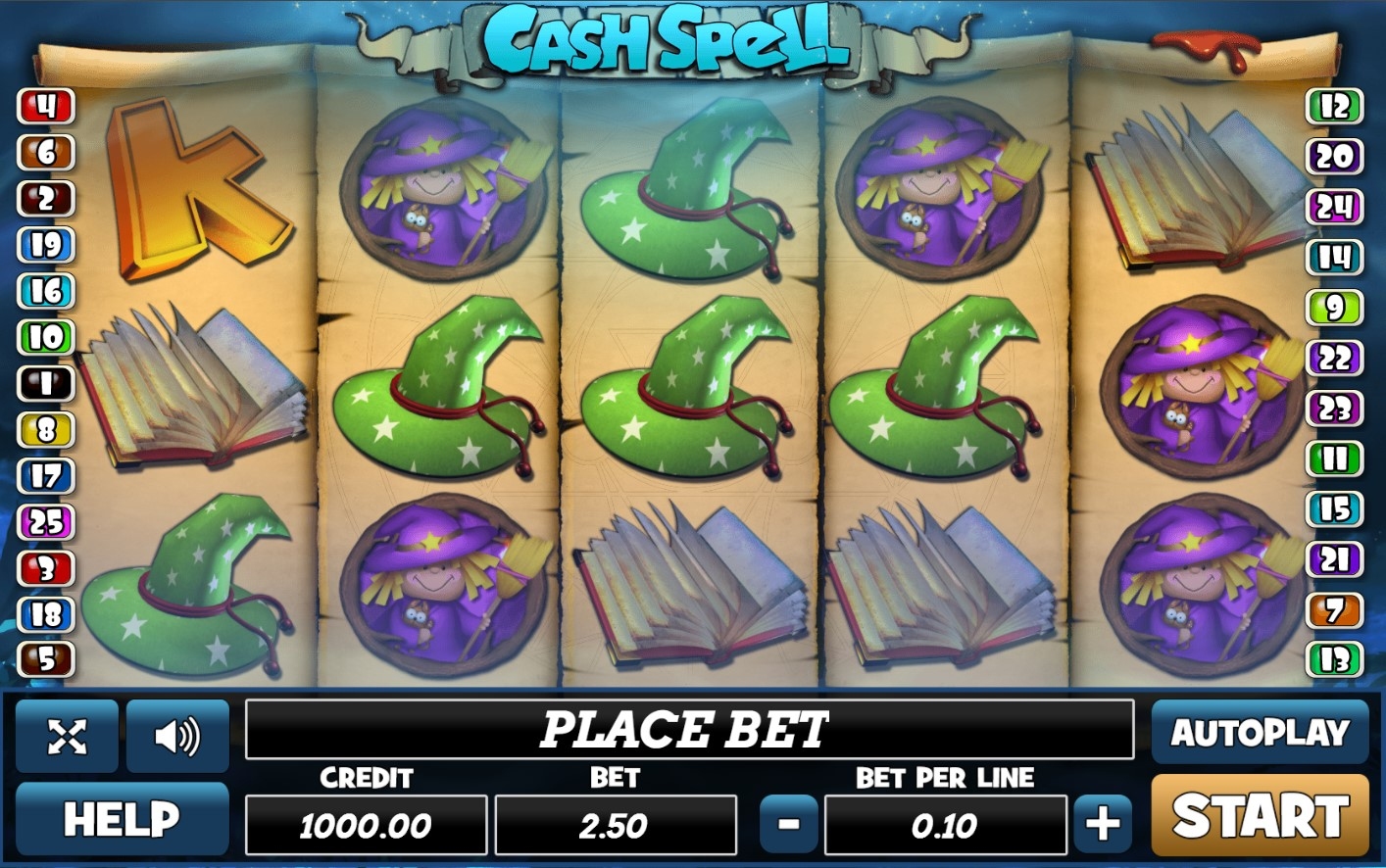 Cash Spell Slot Gameplay