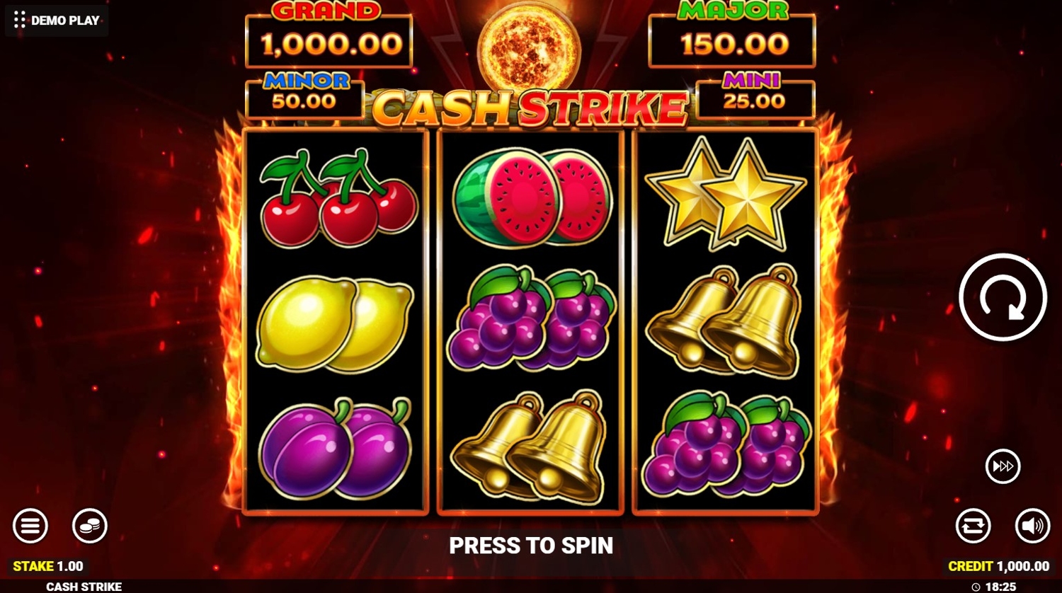 Cash Strike (Blueprint) Slot Gameplay