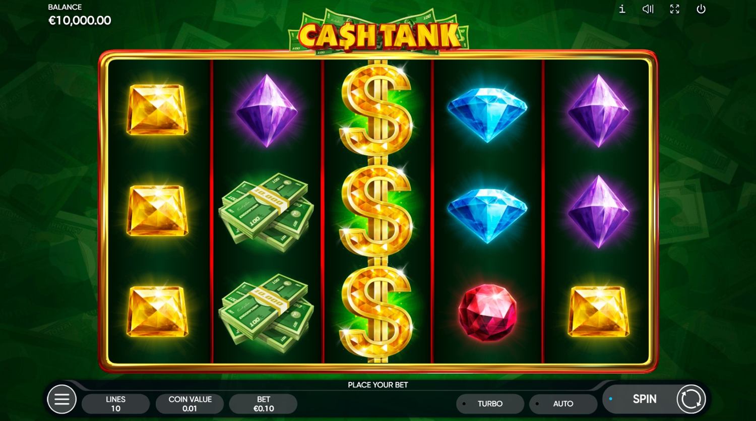 Cash Tank Slot Gameplay