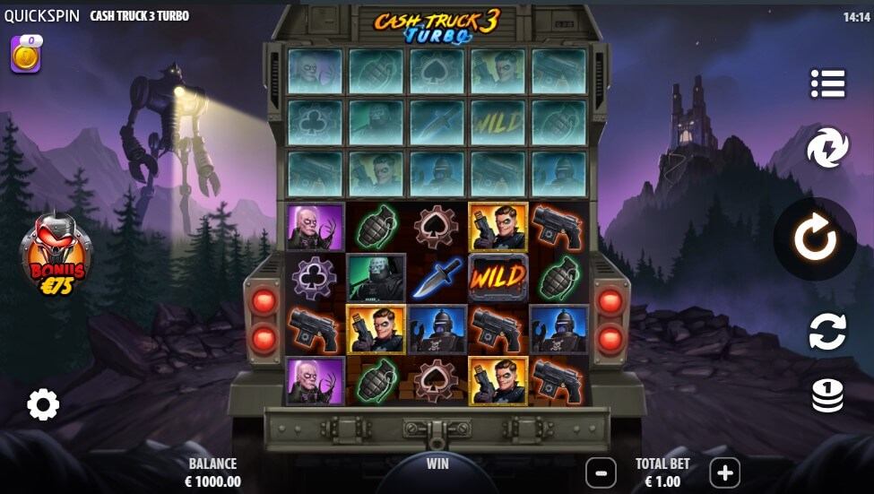 Cash Truck 3 Turbo Slot Gameplay