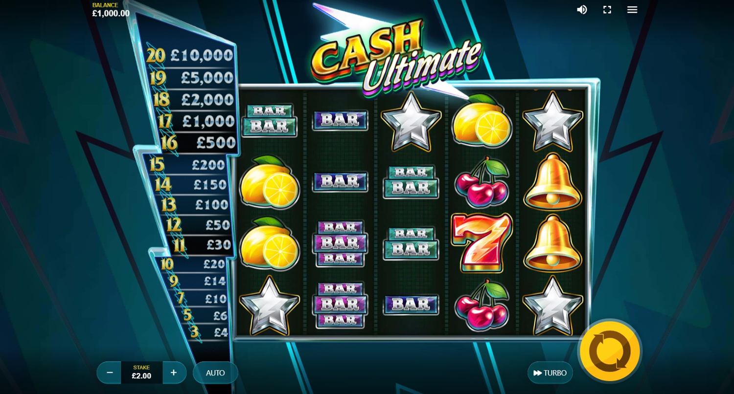 Cash Ultimate Slot Gameplay