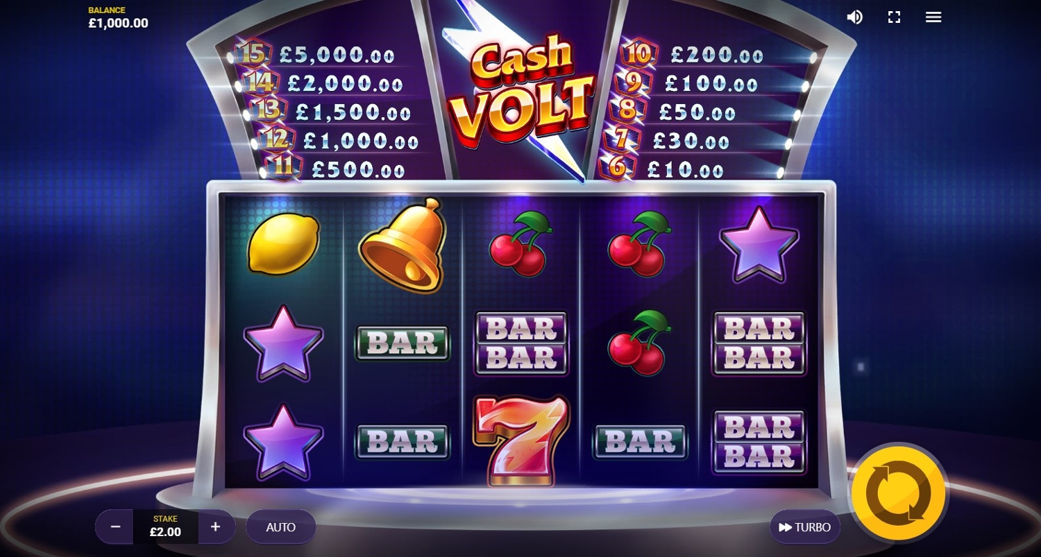 Cash Volt Slot Gameplay