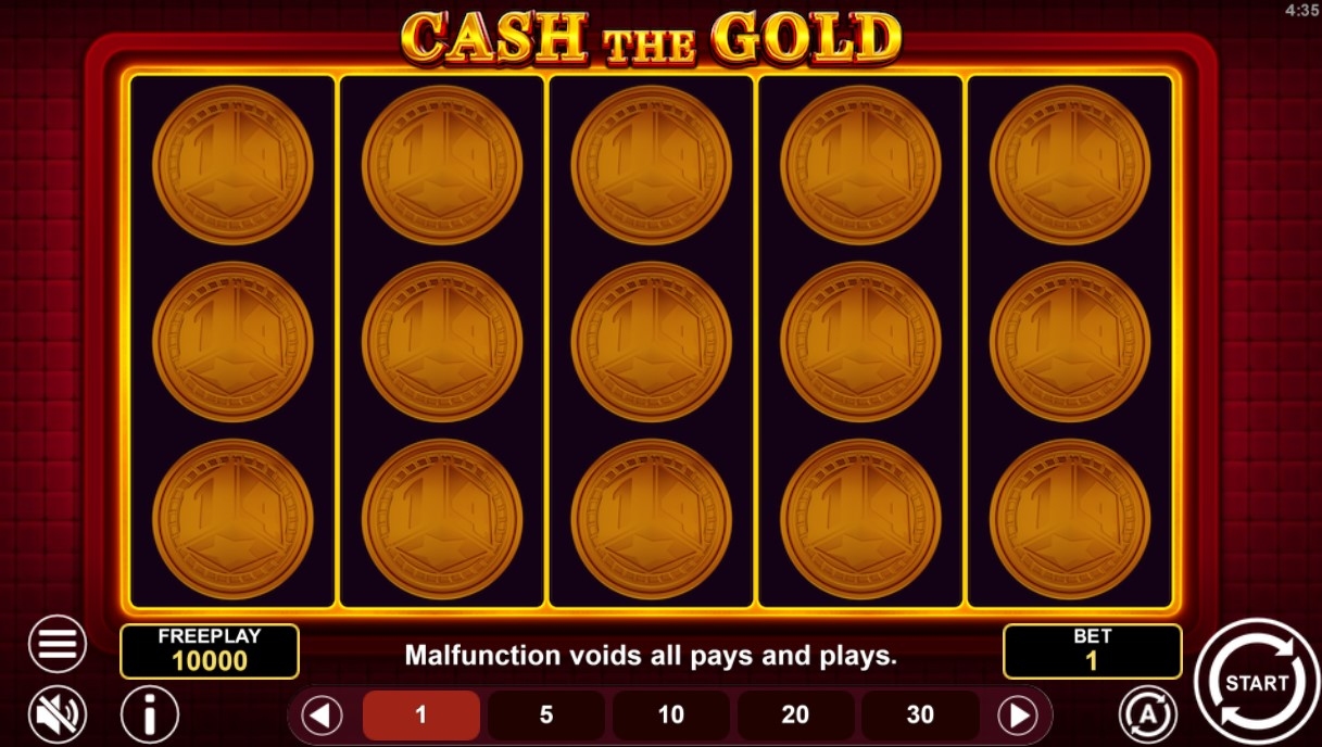 Cash the Gold Slot Gameplay