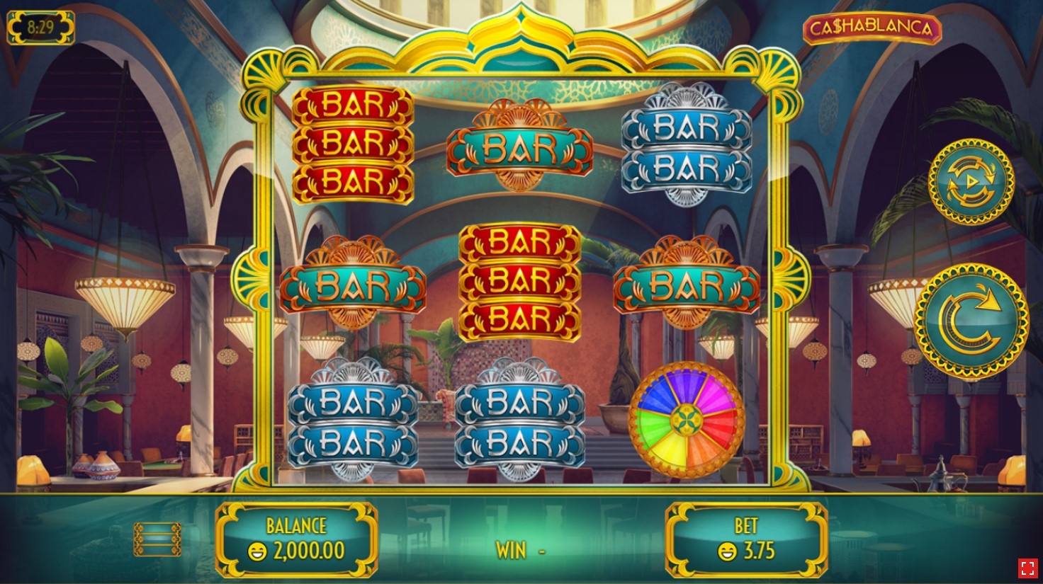 Cashablanca Slot Gameplay