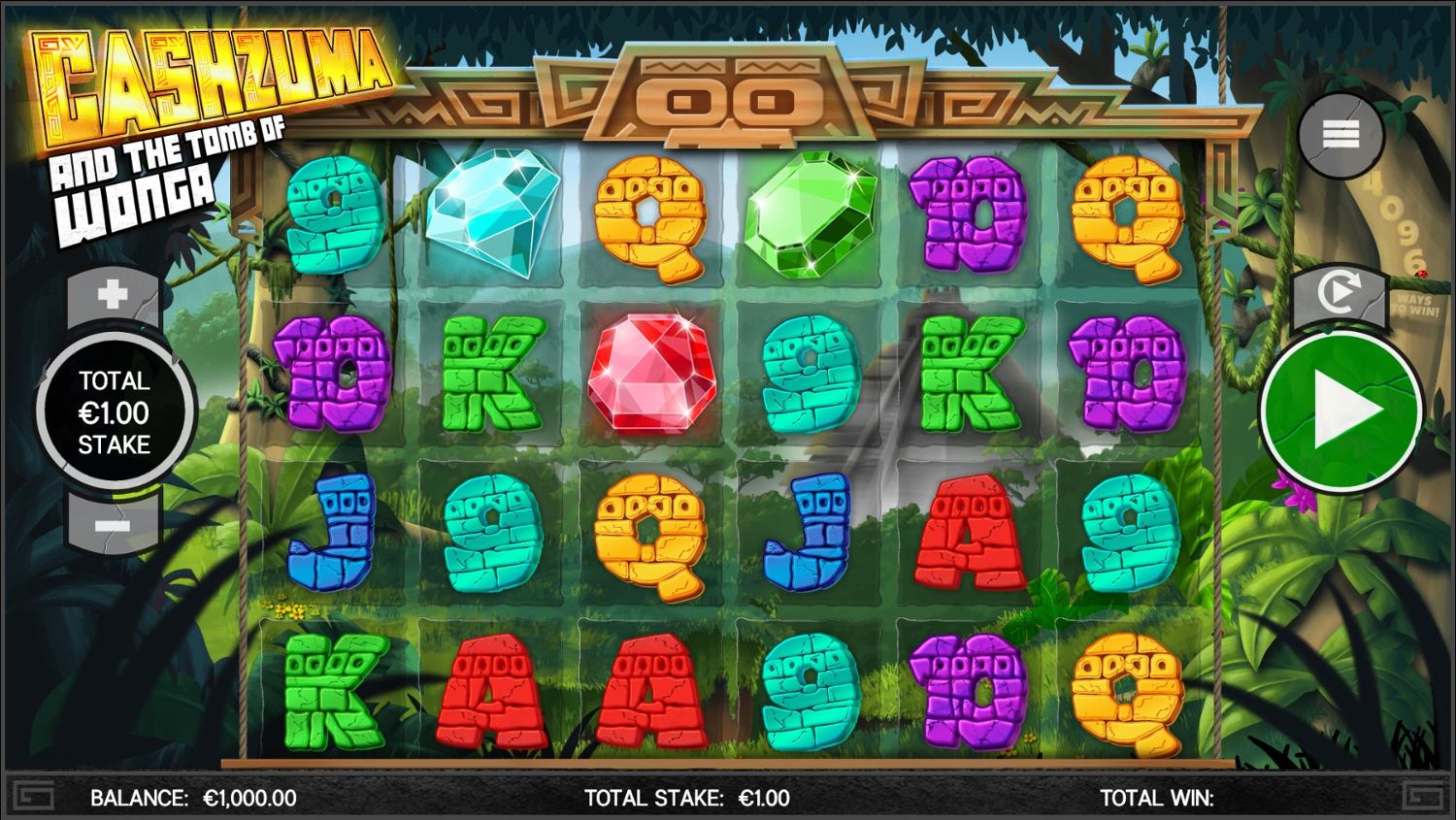Cashzuma Slot Gameplay